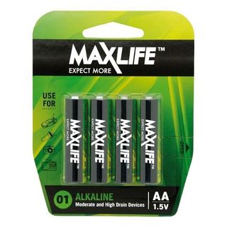 AA Alkaline Battery 4 Pack