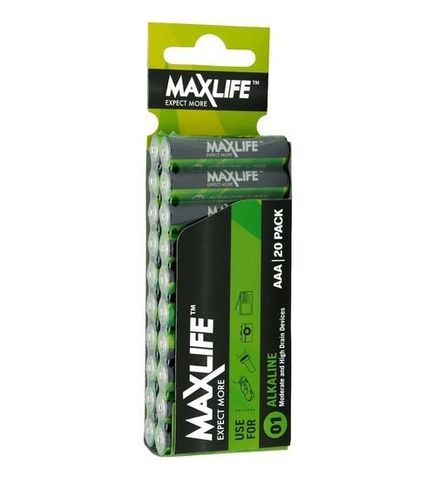 AAA Alkaline Battery 20 Pack