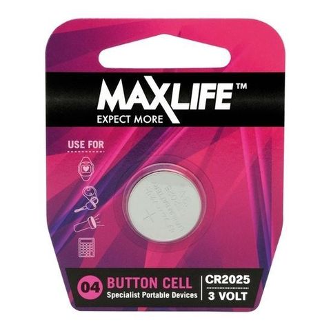 CR2025 Lithium Button Cell