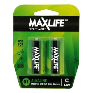 C Alkaline Battery 2 Pack