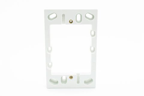 HEM MOUNTING BLOCK 18MM - WHITE