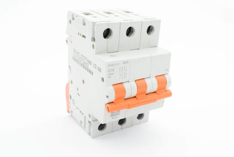 NHP 10A MCB 6KA 3 Pole - C curve
