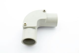 20MM ELBOW WITH COVER GREY