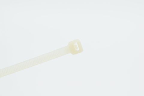 White Cable Tie 2.5X200mm - 100pcs