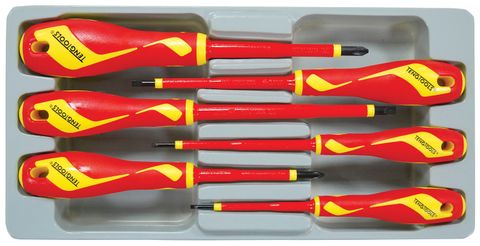 6PC MD 1000V VDE FLAT-PH SCREWDRIVER SET