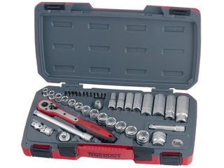 39PC 3/8IN Drive Metric Reg/Deep SocketSet