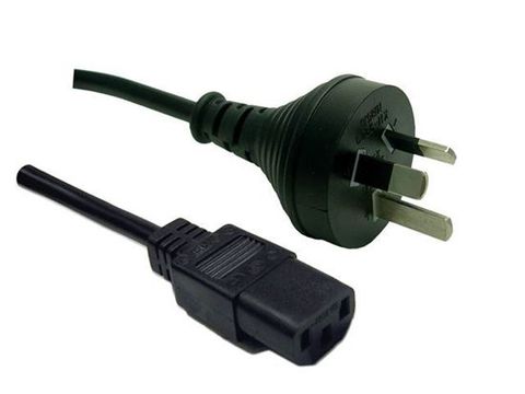 3 Pin Plug to IEC Female Plug [1.8M]