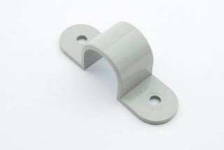 20MM PLASTIC FULL SADDLE GREY