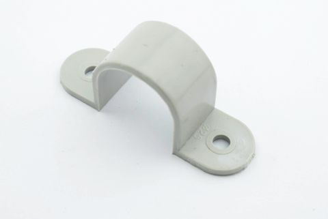 25MM PLASTIC FULL SADDLE GREY