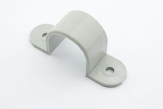 25MM PLASTIC FULL SADDLE GREY