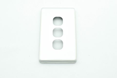 Aluminium Metal Cover for HEM/HQE ThreeGang Switch