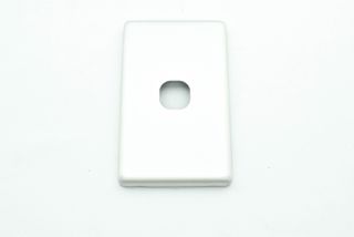 Aluminium Metal Cover for HEM/HQE OneGang Switch