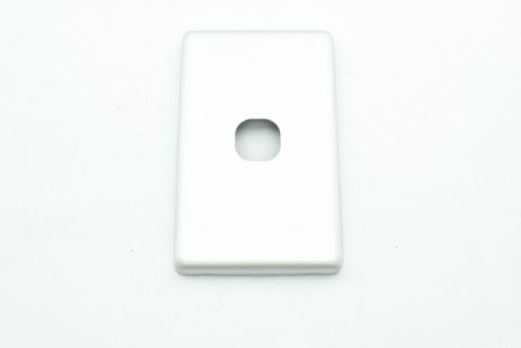 Aluminium Metal Cover for HEM/HQE OneGang Switch