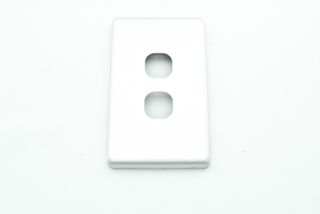 Aluminium Metal Cover for HEM/HQE TwoGang Switch