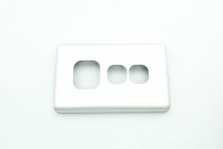 Aluminium Metal Cover for HEM/HQE Horizotal single PowerPoint with extra switch