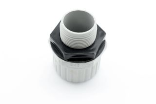 ADAPTOR FOR FLEX CONDUIT 25MM GREY