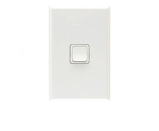 PDL 600 SERIES ONE GANG SWITCH - 20A, WHITE
