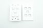 HEM SLIMLINE FIVE GANG SWITCH - 16A, WHIITE