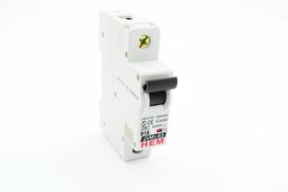 HEM D CURVE 16A MCB 6KA 1 POLE
