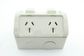 HQE Double Socket IP53 Weatherproof - 15A