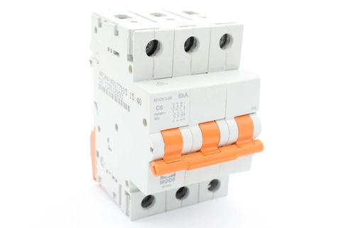 NHP 6A MCB 6KA 3Pole - C curve