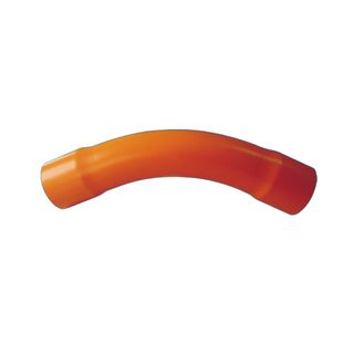 SOLID BEND FOR CONDUIT 50MM ORANGE