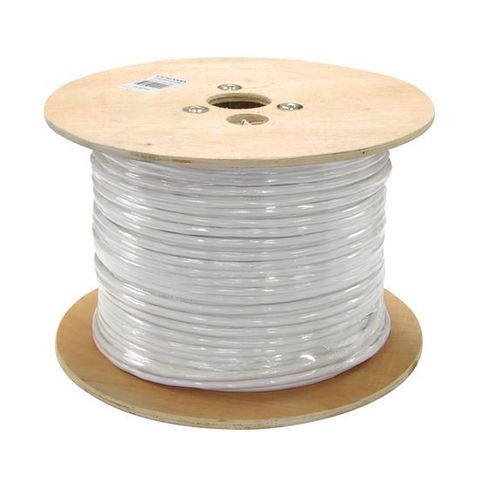 CAT5E Stranded FTP SHIELDED CABLE ROLL100MHz - White 305M
