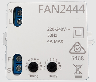 Adjustable Run-on Fan Timer