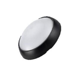 LED BULKHEAD IP54 8W 170MM BLACK 4K