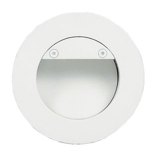 Recessed Round LED Deflector Step Light