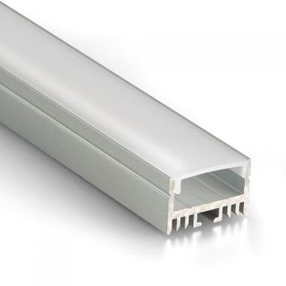 Aluminium base to house LED strips