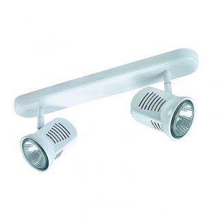 Large GU10 Double Bar Spotlight