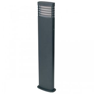 Large Contemporary louvered Bollard