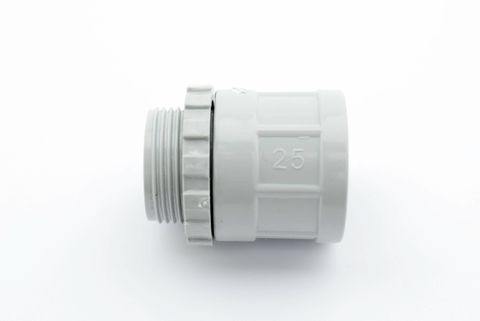 ADAPTOR FOR CONDUIT 25MM  GREY