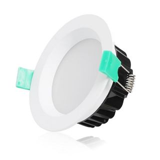 REEM White Dimmable Recessed LED Downlight - 13W Colour selectable 90mm Cutout