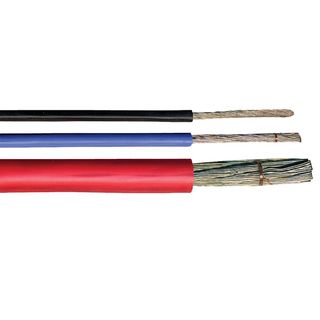 1 X 0.5mm High Performance Flexible Silicone Rubber Cable 300/500V 180°C