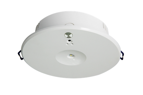 Recessed D32 Non-Maintained White