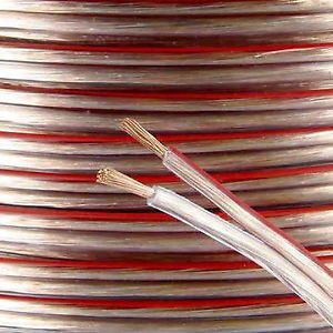2.0MM TWIN SPEAKER  CABLE - 100M/DRUM