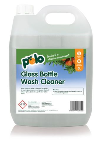 GLASS BOTTLE WASH CLEANER 5LT