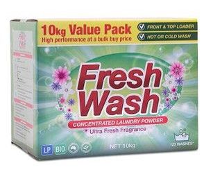 FRESH WASH CONCENTRATED LAUNDRY POWDER 10 KG