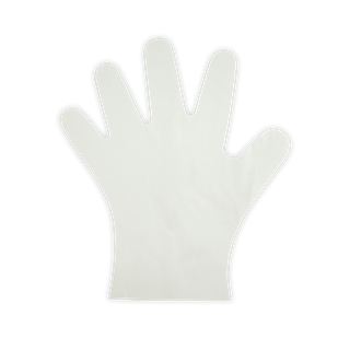 BIOPLASTIC GLOVES COMPOSTABLE SMALL CARTON 1000