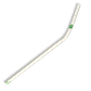 BIOSTRAW 6MM REGULAR BENDY WHITE CARTON OF 2500