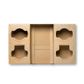BIOCUP 2 & 4 CUP PAPER TRAY CARTON OF 100