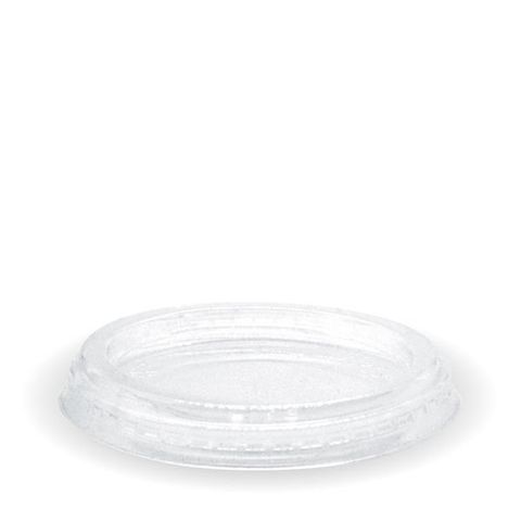 BIOCUP LID FLAT CLEAR FOR SAUCE CUP CARTON OF 1000