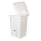 PEDAL BIN HEAVY DUTY 45LT WHITE