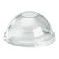 BIOCUP 300-700ML DOME 22MM HOLE CLEAR LID CARTON 1000