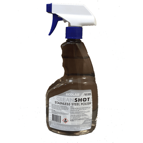 ECOLAB CLEANSHOT STAINLESS STEEL POLISH 750ML