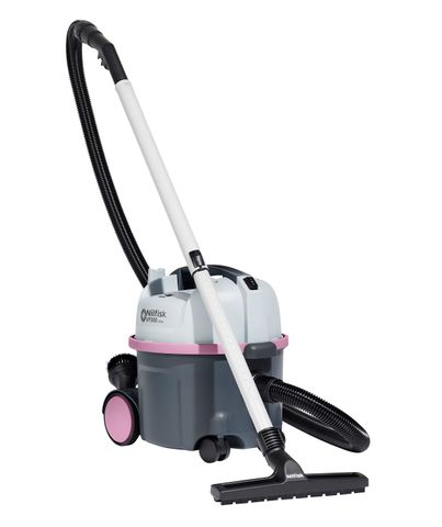 NILFISK VP300 HEPA PINK VACUUM