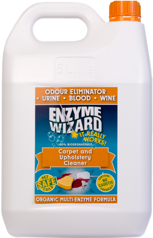 ENZYME WIZARD CARPET & UPHOLSTERY CLEANER 5LT