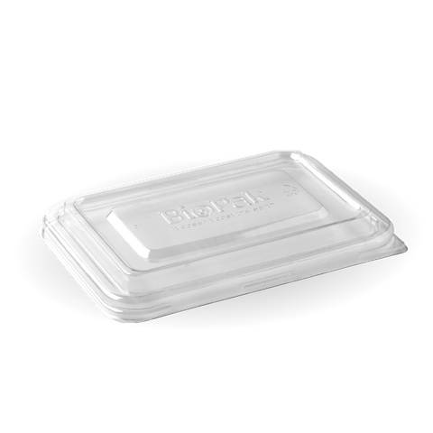 LID CLEAR FOR RPET TAKEAWAY TRAY - CARTON 500